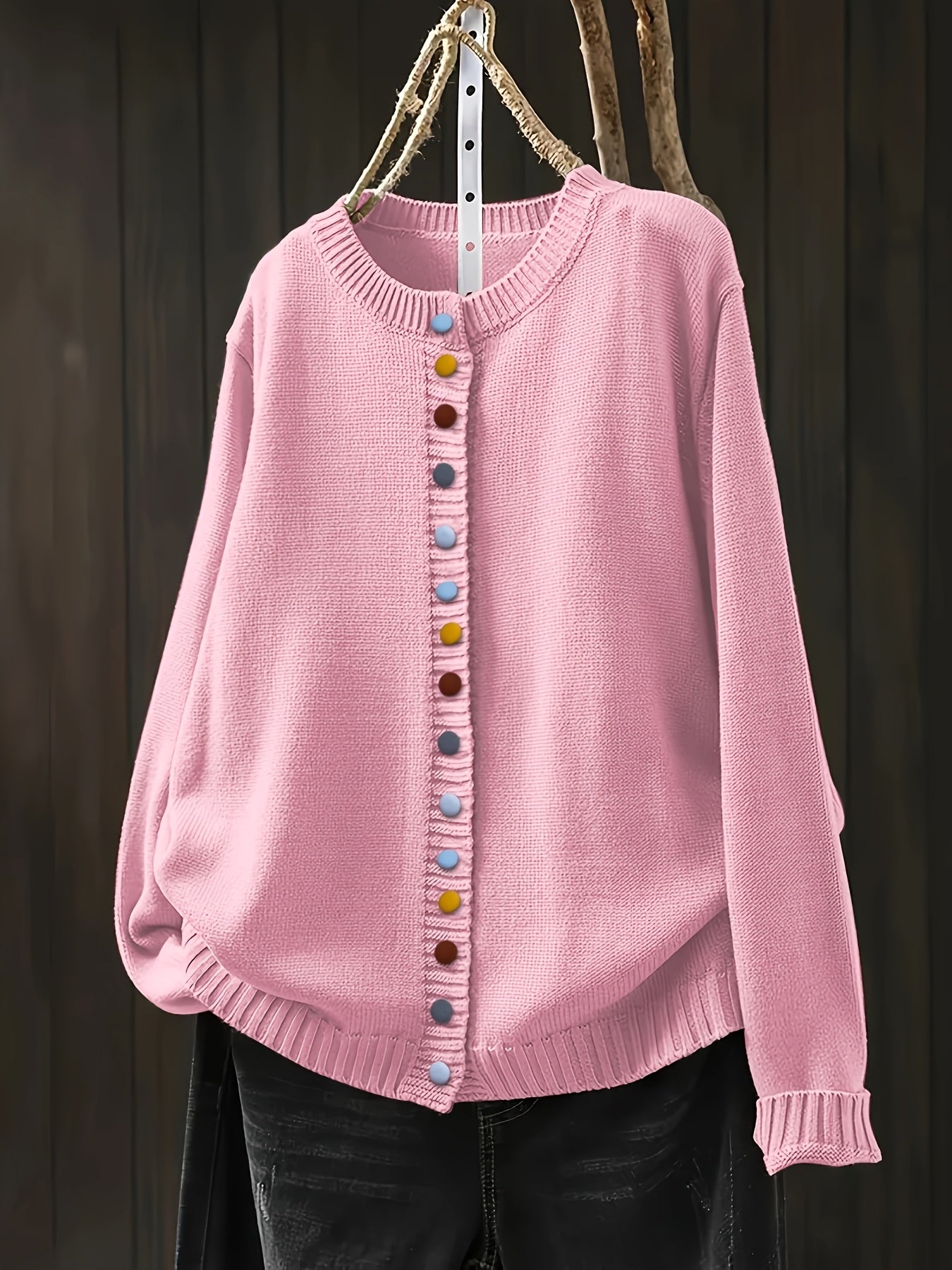 Sofia Komfortabel og Stilfuld Cardigan