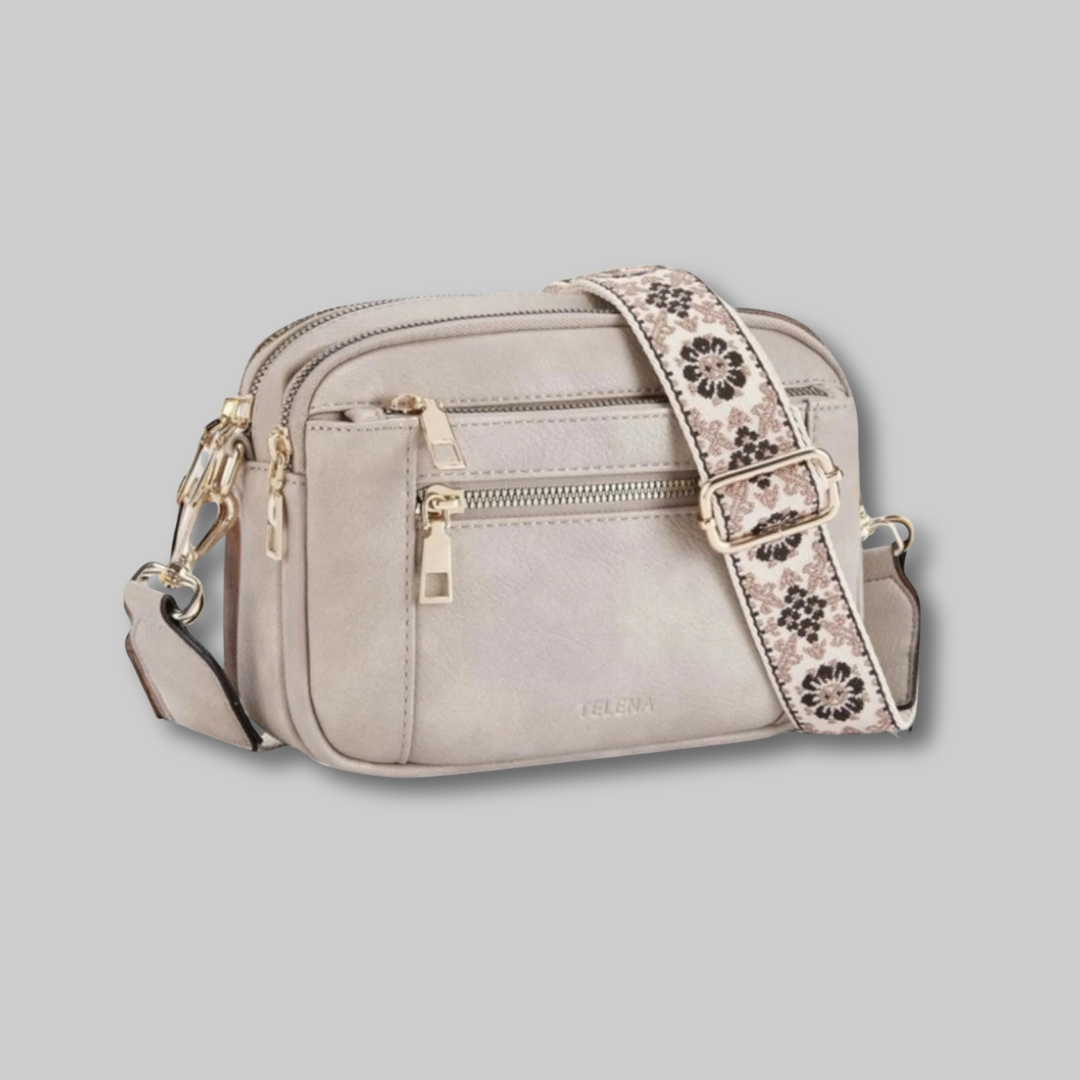 Mira Elegant skuldertaske i læder