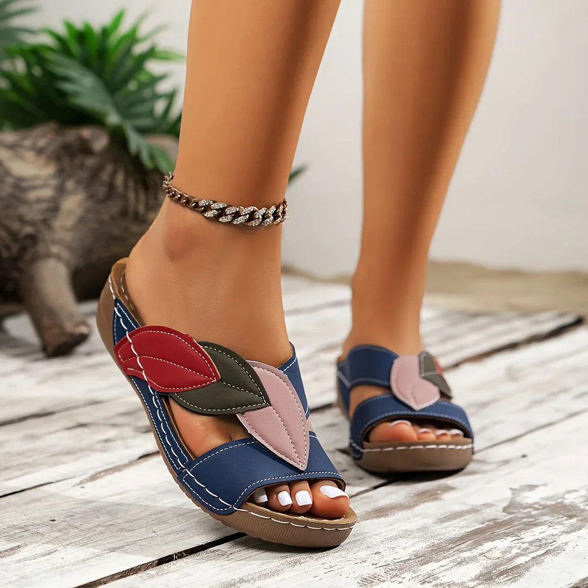 Solveig Slip-on Sandaler