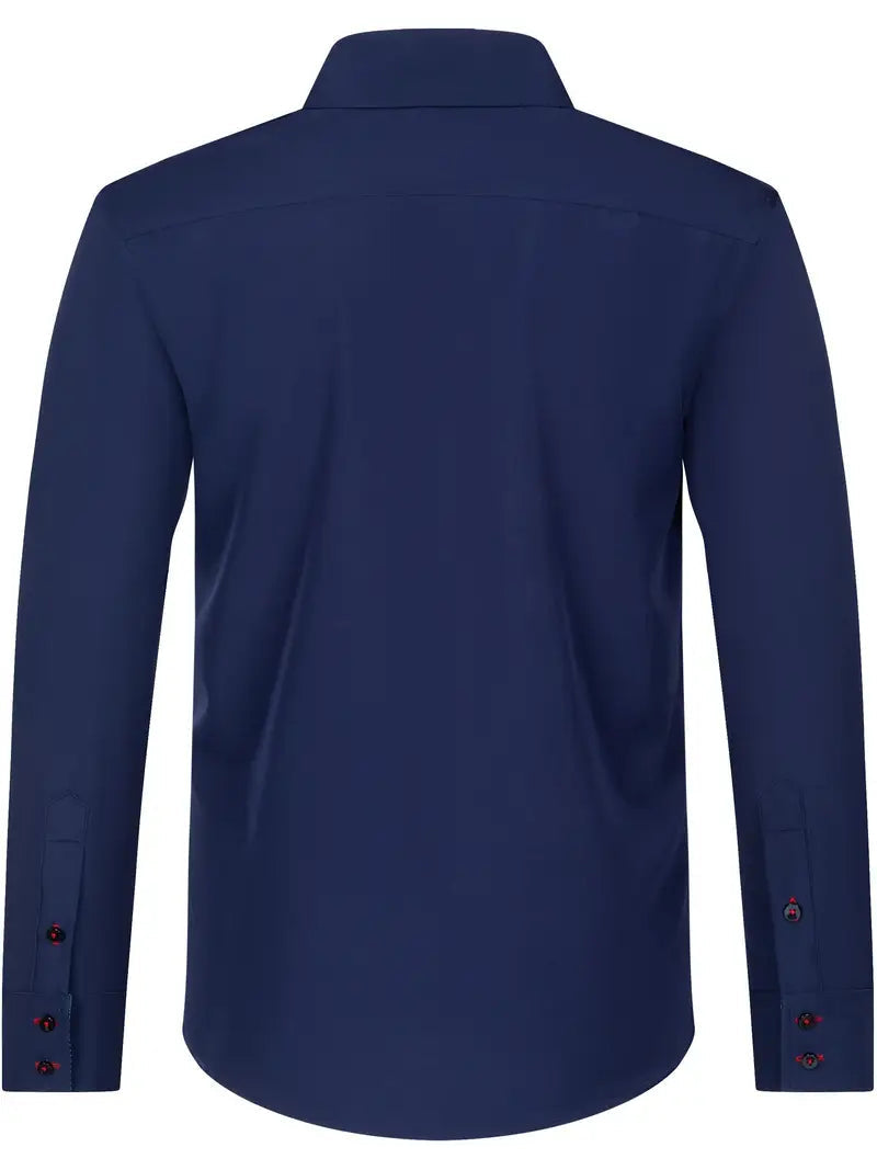 Dante | Langærmet skjorte med dobbelte knapper