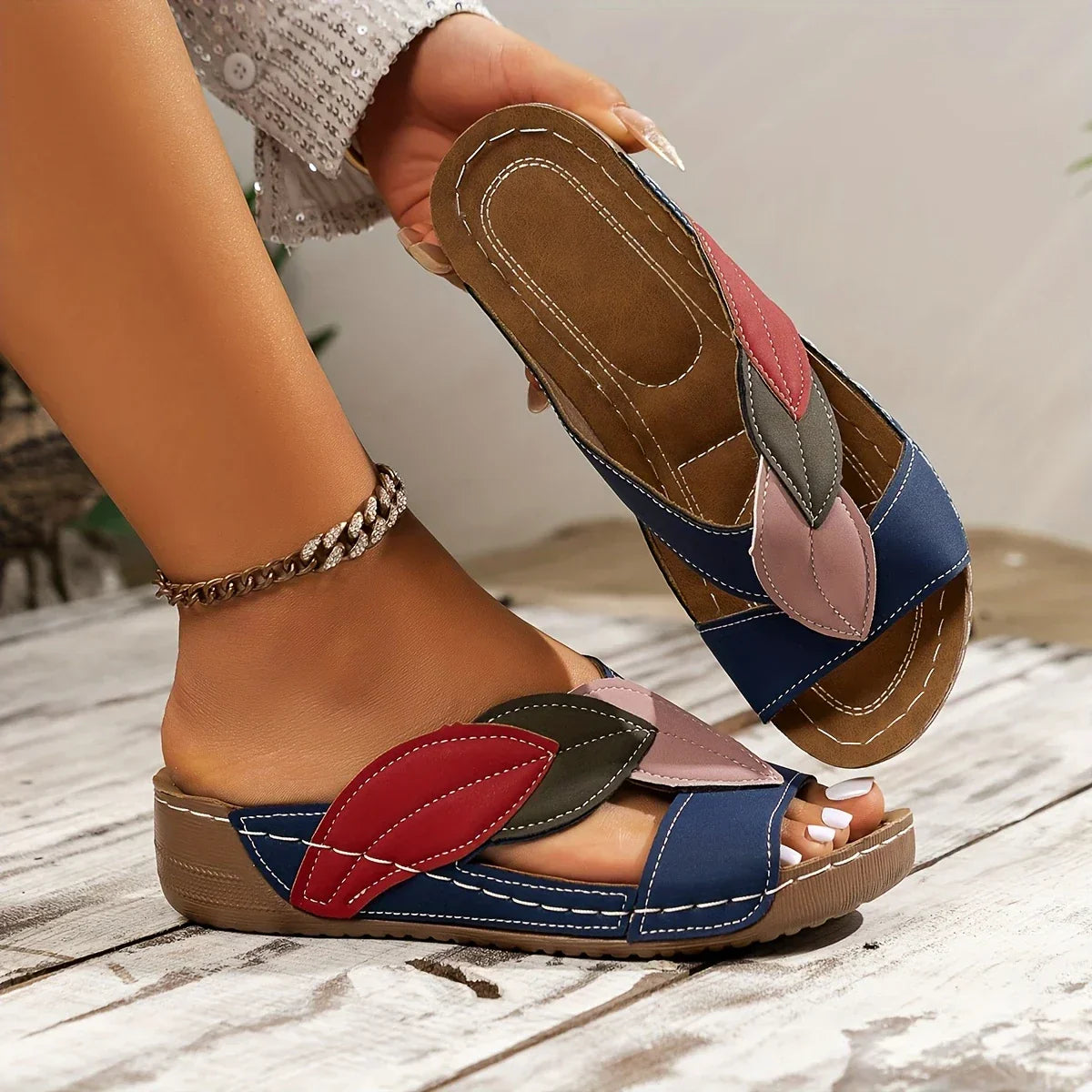 Solveig Slip-on Sandaler