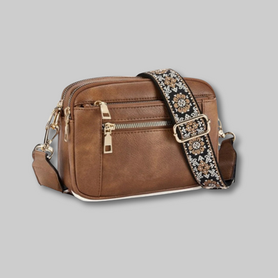Mira Elegant skuldertaske i læder