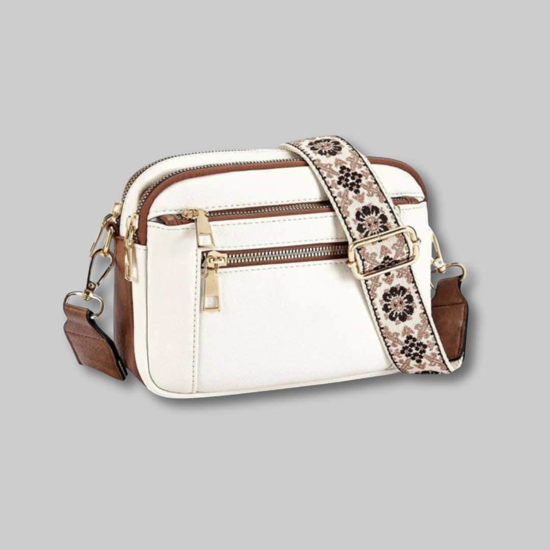 Mira Elegant skuldertaske i læder