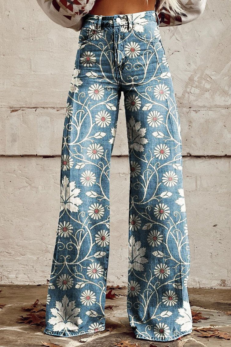 Loungette Boho Vintage-bukser