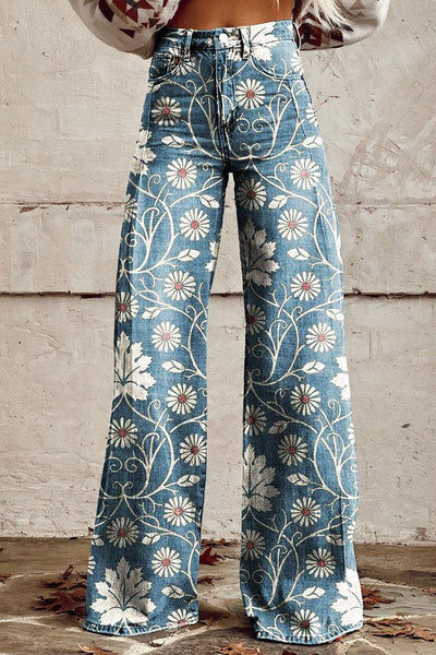Loungette Boho Vintage-bukser