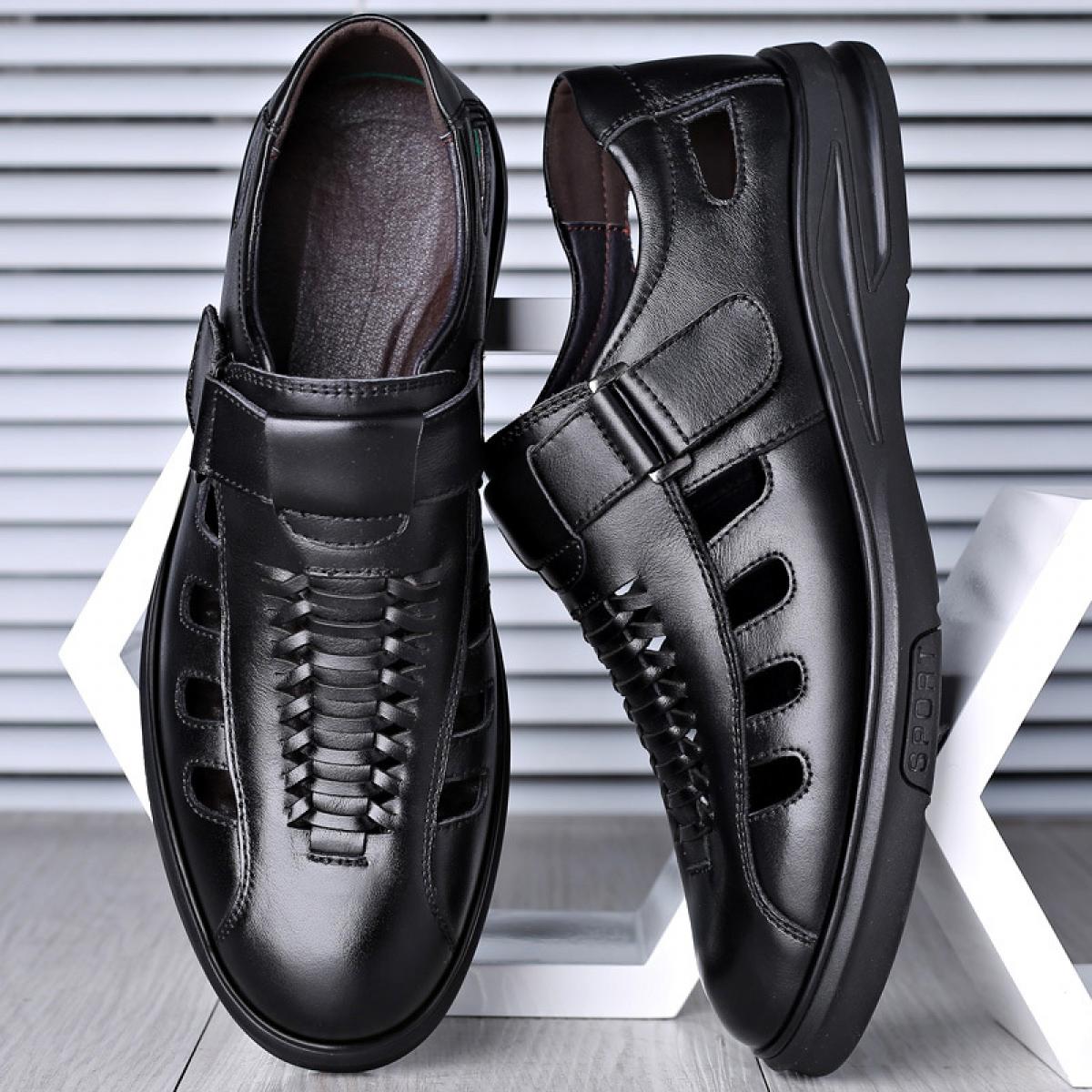 Steffen | Brune Læder Sport Sandaler