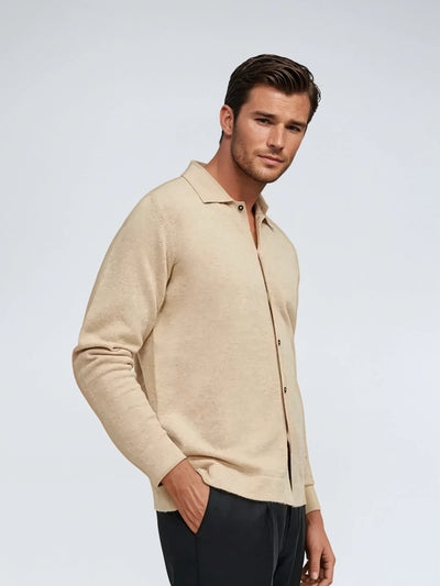 Cashwool Skjorte Beige