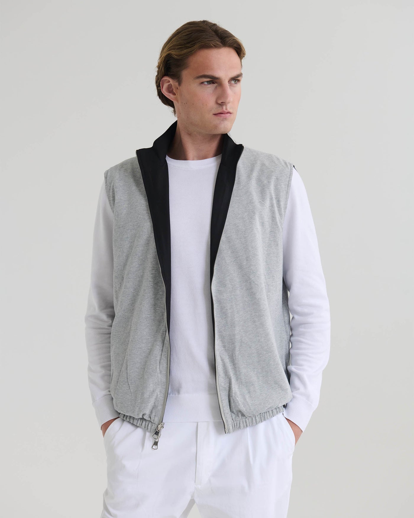 Omvendelig City Bodywarmer - Sort