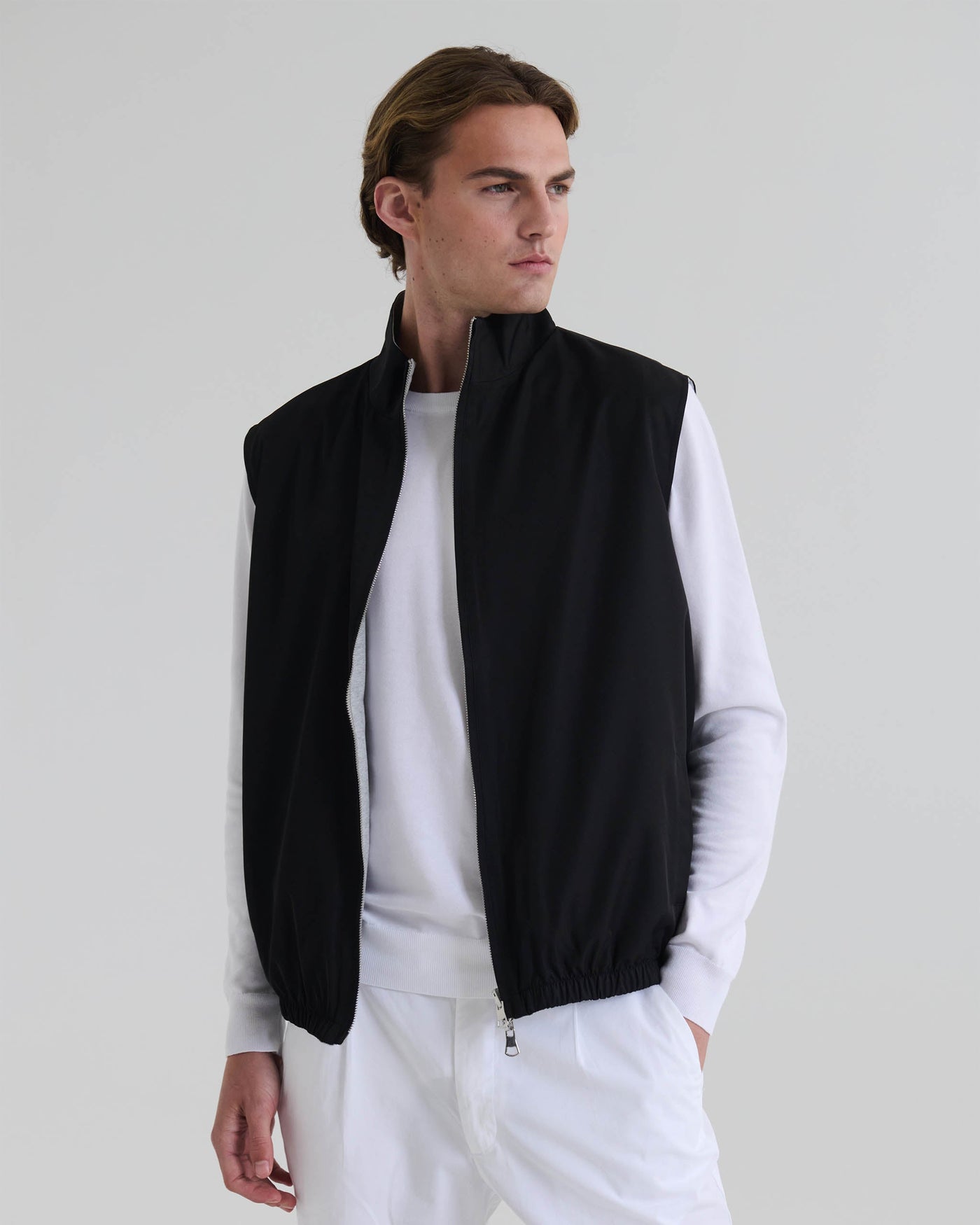 Omvendelig City Bodywarmer - Sort