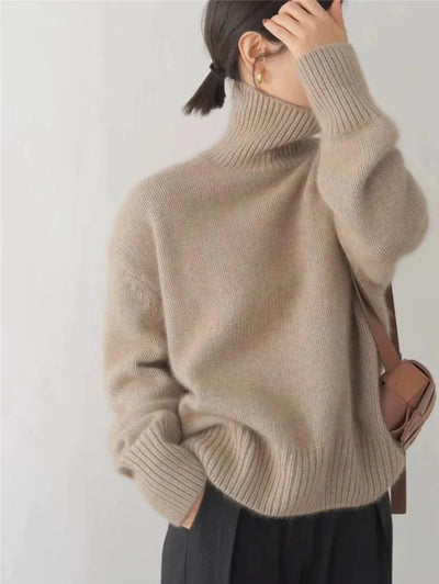 Isabella Sweater med høj hals