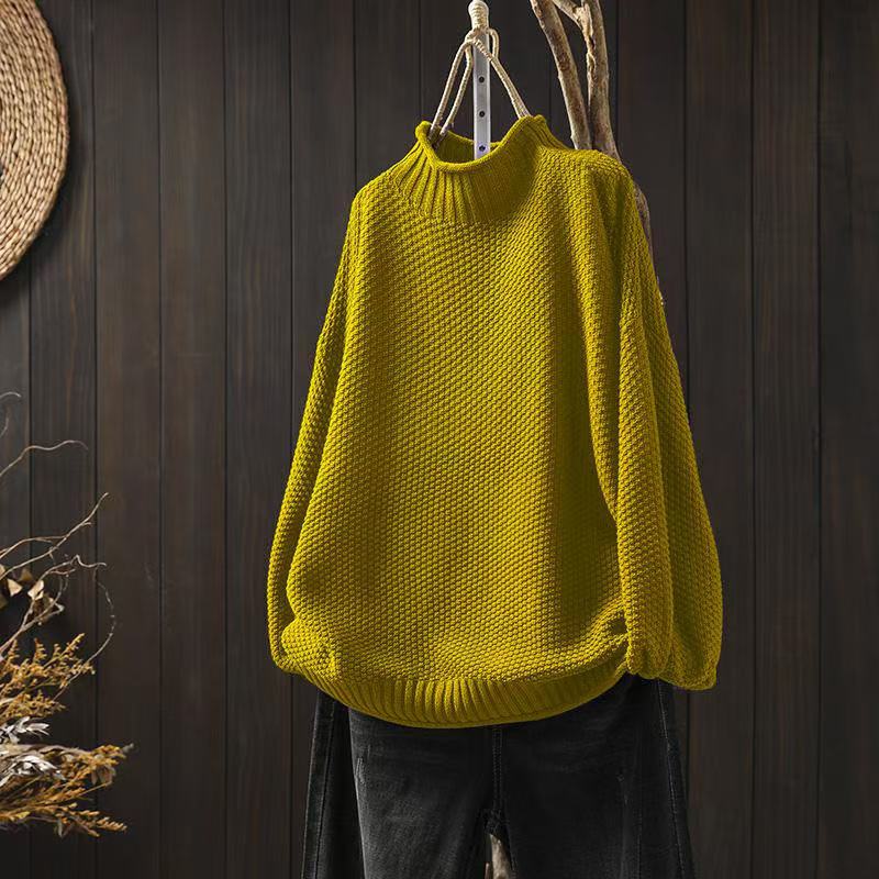 Mira Blød strikket sweater til hverdagsbrug