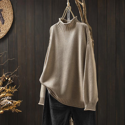 Mira Blød strikket sweater til hverdagsbrug