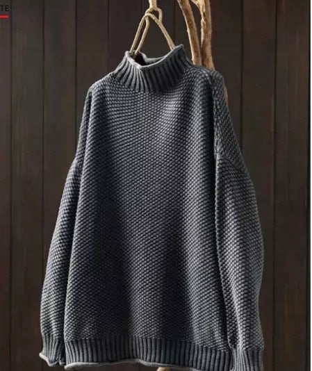 Mira Blød strikket sweater til hverdagsbrug