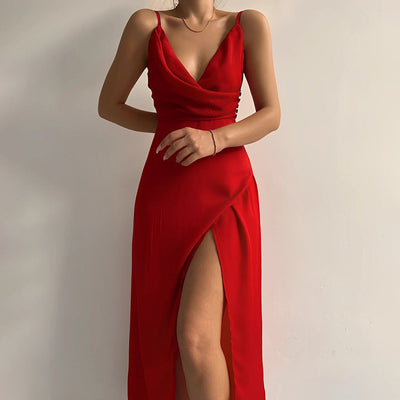 Osvira Elegant stropløs kjole