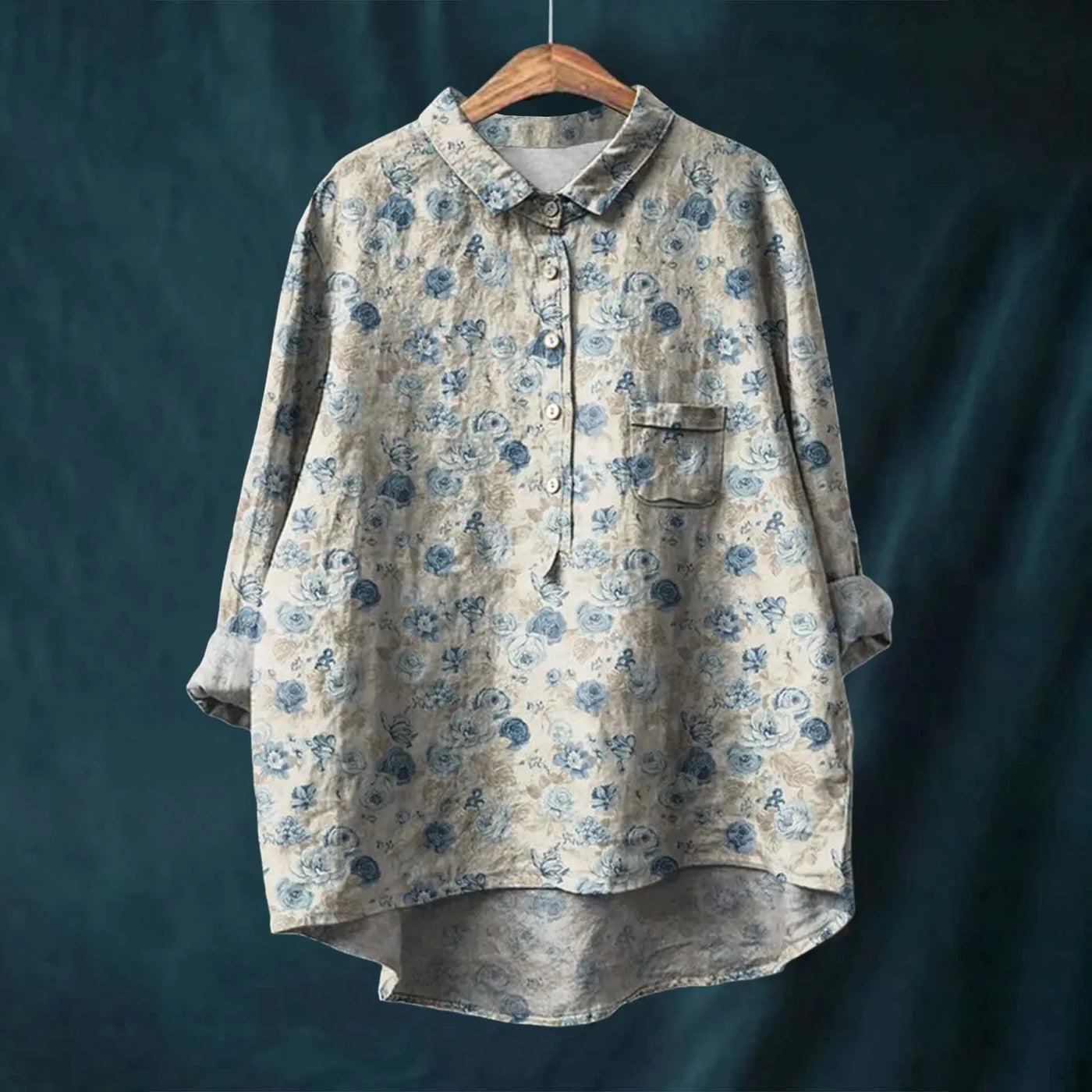 Santina Camicia floreale elegante