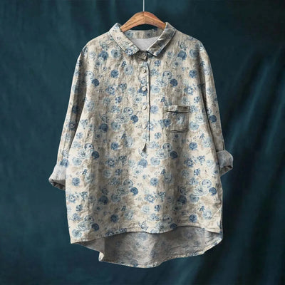 Santina Camicia floreale elegante