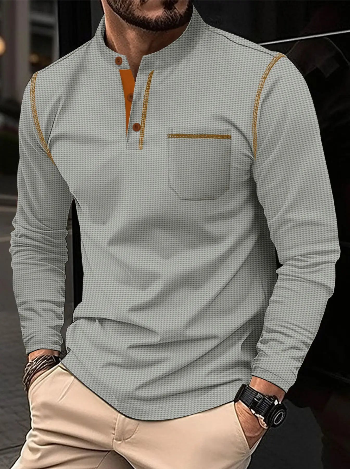 Danny | Langærmet Polo Shirt