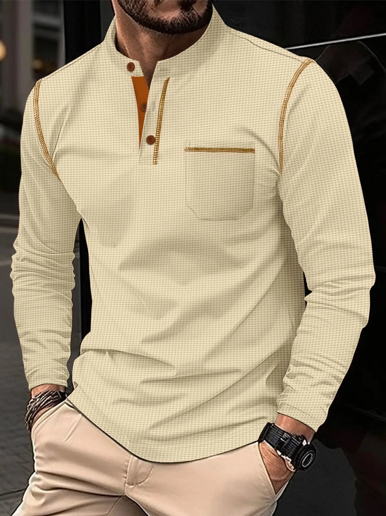 Danny | Langærmet Polo Shirt