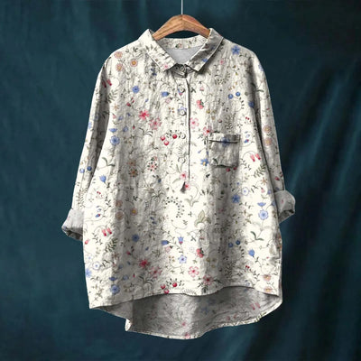 Santina Camicia floreale elegante