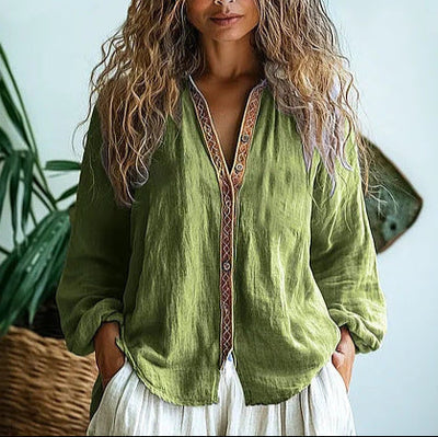 Aurélie Vintage bluse