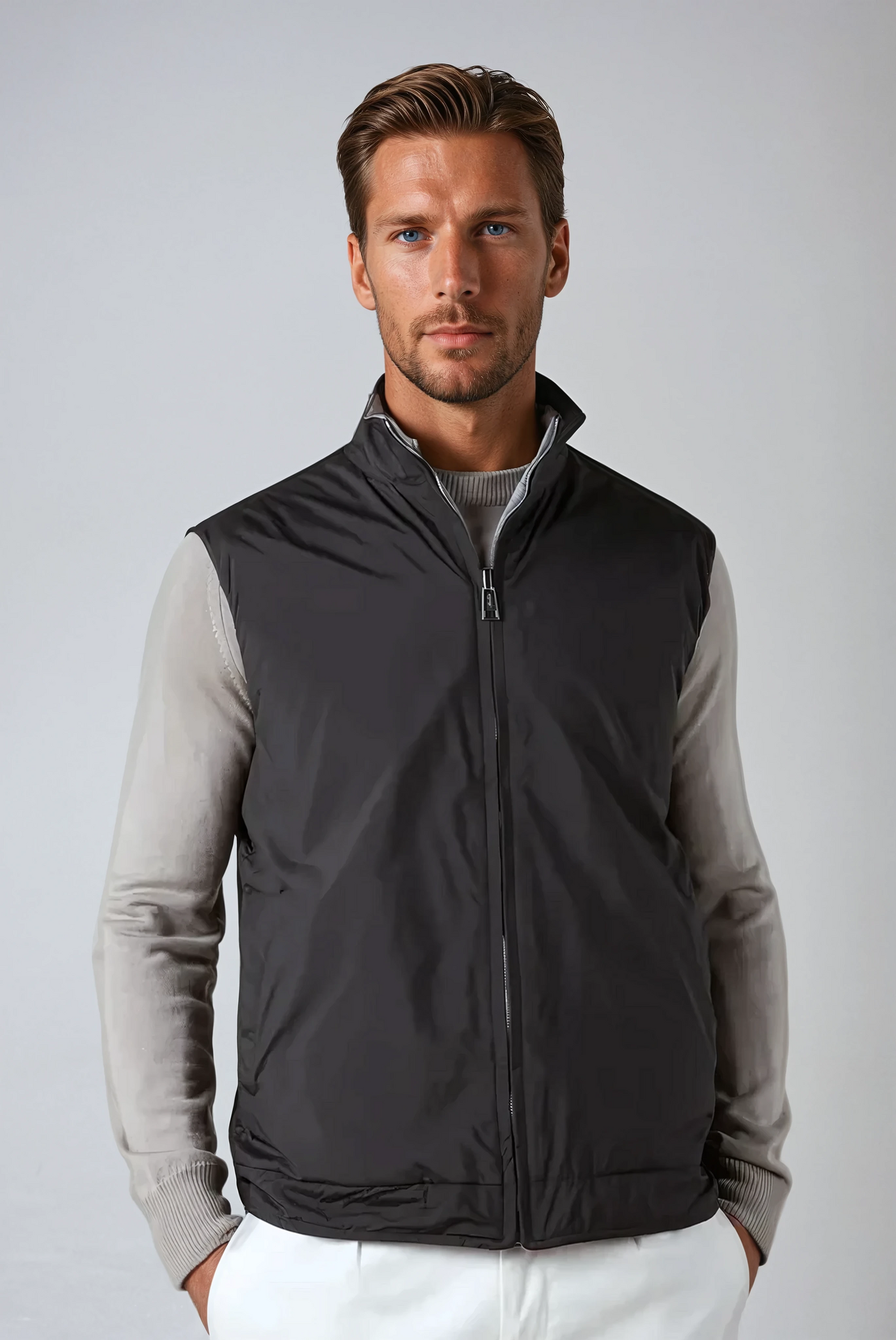 Vendbar City Body Warmer - Sort