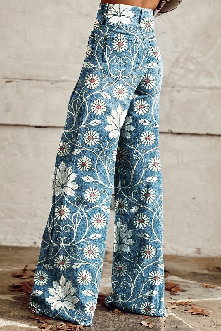 Loungette Boho Vintage-bukser