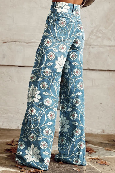 Loungette Boho Vintage-bukser
