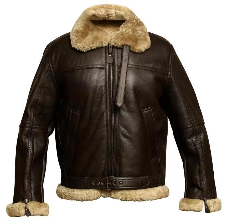Kristian | Premium jakke i shearling-stil