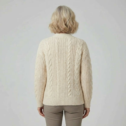 Adele | Blød cardigan med hjerteknapper