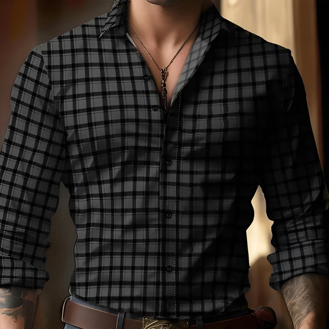 Erik ternet skjorte | Professionel, let og selvsikker