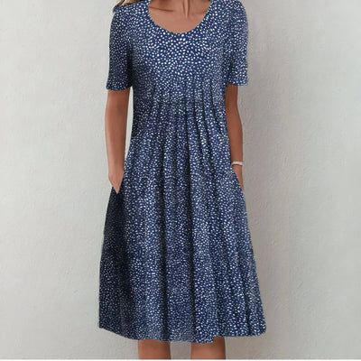 Ulla Elegant bomuldskjole