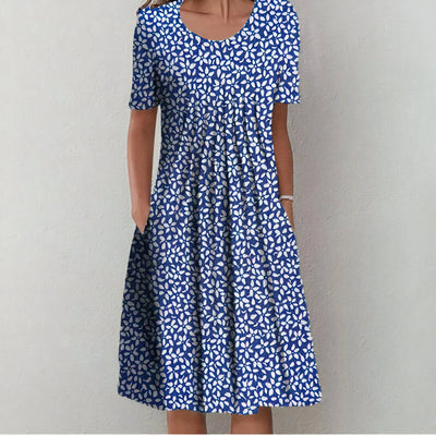 Ulla Elegant bomuldskjole