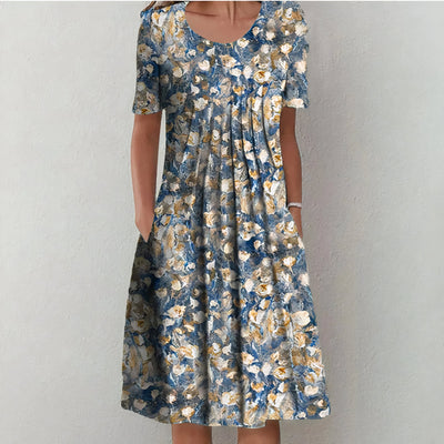 Ulla Elegant bomuldskjole